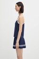Sporty & Rich top Crown Tennis Pique Tank TO079621304BL107 granatowy AW25