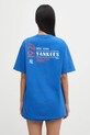 Odzież Sporty & Rich t-shirt bawełniany Champions TO043623633BL120 niebieski