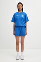 Sporty & Rich t-shirt bawełniany Champions TO043623633BL120 niebieski