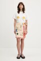 Never Fully Dressed t-shirt NFDTO1764 beżowy SS25