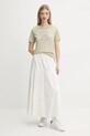 Converse t-shirt bawełniany 10027751.A04 zielony SS25