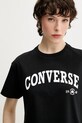 Converse t-shirt bawełniany czarny 10026367.A02