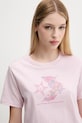Converse tricou din bumbac roz 10027752.A03