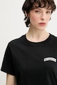 Converse t-shirt bawełniany czarny 10028336.A03
