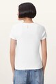 Памучна тениска AllSaints STEVIE бял W194JA