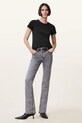 AllSaints t-shirt bawełniany STEVIE W194JA czarny