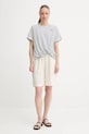 G-Star tricou din bumbac D26224.C339 bleumarin SS25