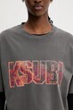 Памучна тениска KSUBI kickstart oh сив WSP25TE003