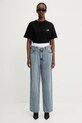 T-shirt in cotone Coperni x Disney Ariel DJS03F5036ARI nero