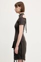Ottolinger cotton t-shirt Cut Out 115.104015.02 brown SS25