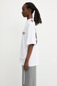 Ottolinger t-shirt bawełniany Oversized 115.103415.01 biały SS25