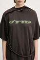 Ottolinger t-shirt in cotone Oversized marrone 115.103415.02