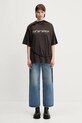 Ottolinger t-shirt in cotone Oversized 115.103415.02 marrone
