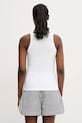 Clothing Coperni cotton top Rib Logo Tank COPJS12F5033 white