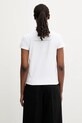 Ρούχα Βαμβακερό μπλουζάκι MM6 Maison Margiela S62GD0199.M20108.100 λευκό