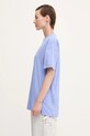 Pangaia t-shirt bawełniany Midweight T-shirt 10000287. fioletowy SS25
