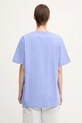 Odzież Pangaia t-shirt bawełniany Midweight T-shirt 10000287. fioletowy