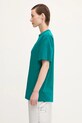 Pangaia t-shirt bawełniany Midweight T-shirt 10000287. turkusowy SS25