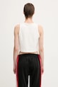 Одяг Топ Pangaia Cotton-Stretch Tank Top 10002428 білий