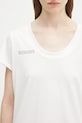 Bavlnené tričko Pangaia Lightweight Scoop Neck T-Shirt biela 10002565