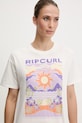 Rip Curl tricou din bumbac alb 0I1WTE