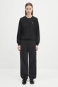 A Bathing Ape longsleeve bawełniany One point 1K80211017 czarny