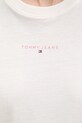 Tommy Jeans t-shirt DW0DW21964 beżowy