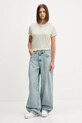 Футболка Tommy Jeans DW0DW21964 зелений AW25