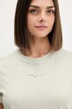 Футболка Tommy Jeans зелений DW0DW21964
