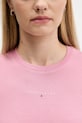 Тениска Tommy Jeans DW0DW21964 розов