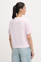 Odzież Tommy Jeans t-shirt bawełniany DW0DW22202 różowy
