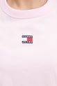 Tommy Jeans t-shirt bawełniany DW0DW22202 różowy