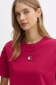 Tommy Jeans t-shirt bawełniany różowy DW0DW22202
