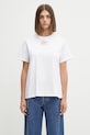 Clothing GANNI cotton t-shirt Basic Jersey Collage Relaxed T4157 white
