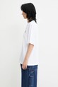 Maison Kitsuné t-shirt bawełniany Bold Fox Head Patch Comfort MW00111KJ0119 biały SS25