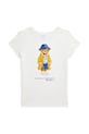Детская хлопковая футболка Polo Ralph Lauren хлопок белый 313957377001