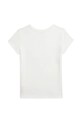 Детская хлопковая футболка Polo Ralph Lauren 313957377001 белый SS25