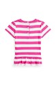 Дитяча бавовняна футболка Polo Ralph Lauren 310958228001 рожевий SS25