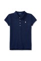 Детская футболка Polo Ralph Lauren с эластаном тёмно-синий 313573242008