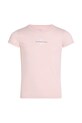 Дитяча бавовняна футболка Calvin Klein Jeans IG0IG01470.128.176.PPYA рожевий SS25