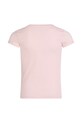Дівчинка Дитяча бавовняна футболка Calvin Klein Jeans IG0IG01470.128.176.PPYA рожевий
