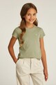 Детская хлопковая футболка Calvin Klein Jeans 2 шт хлопок зелёный IG0IG01258.128.176.PPYA