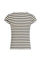 Девочка Детская хлопковая футболка Calvin Klein Jeans IG0IG02799.104.116.PPYA чёрный