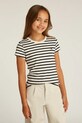 Детская хлопковая футболка Calvin Klein Jeans хлопок чёрный IG0IG02799.128.176.PPYA