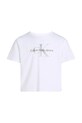 Dětské bavlněné tričko Calvin Klein Jeans IG0IG02801.PPYA bílá SS25