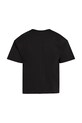 Девочка Детская хлопковая футболка Calvin Klein Jeans IG0IG02801.PPYA чёрный
