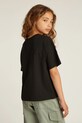 Детская хлопковая футболка Calvin Klein Jeans чёрный IG0IG02801.PPYA