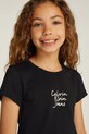 Calvin Klein Jeans t-shirt bawełniany dziecięcy IG0IG02805.128.176.PPYA czarny