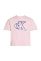 Calvin Klein Jeans t-shirt bawełniany dziecięcy IG0IG02806.PPYA różowy SS25