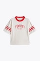 Tommy Hilfiger tricou de bumbac pentru copii KG0KG08293.PPYA alb SS25